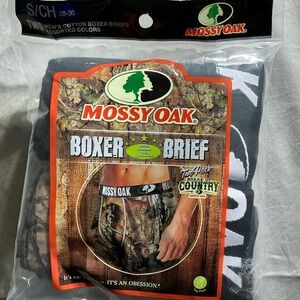 Mossy Oak Men's Woodland Boxer Briefs